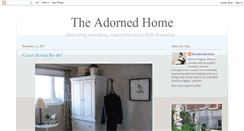 Desktop Screenshot of adornedhome.blogspot.com