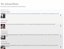 Tablet Screenshot of adornedhome.blogspot.com