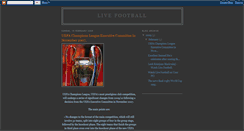 Desktop Screenshot of live-football-2010.blogspot.com