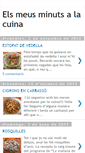 Mobile Screenshot of elsmeusminutsalacuina.blogspot.com