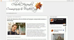 Desktop Screenshot of claudiahespanha.blogspot.com