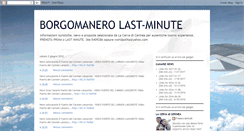 Desktop Screenshot of borgomanerolastminute.blogspot.com