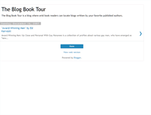 Tablet Screenshot of blogbooktour.blogspot.com