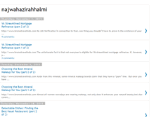 Tablet Screenshot of najwahazirahhalmi.blogspot.com