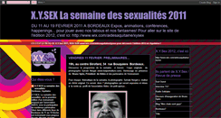 Desktop Screenshot of lasemainedessexualites.blogspot.com