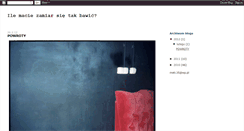 Desktop Screenshot of mateuszkiszka.blogspot.com