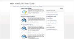 Desktop Screenshot of freebie-software.blogspot.com