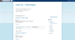 Desktop Screenshot of mobilvwvolkswagen.blogspot.com