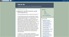 Desktop Screenshot of blogdodip.blogspot.com