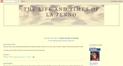 Desktop Screenshot of lajenno.blogspot.com