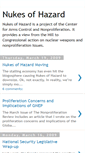 Mobile Screenshot of nukesofhazard.blogspot.com