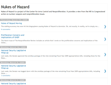 Tablet Screenshot of nukesofhazard.blogspot.com