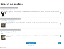 Tablet Screenshot of desdeelsurconkino.blogspot.com