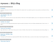 Tablet Screenshot of mywavesblog.blogspot.com