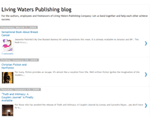 Tablet Screenshot of livingwaterspublishing.blogspot.com