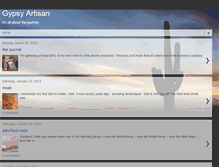 Tablet Screenshot of gypsyartisan.blogspot.com