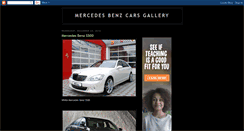 Desktop Screenshot of mercedes-cars-gallery.blogspot.com