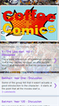 Mobile Screenshot of coffeeandcomicbooks.blogspot.com