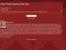 Tablet Screenshot of friartucksrockoftheday.blogspot.com