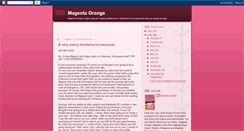 Desktop Screenshot of magentaorange.blogspot.com