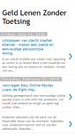 Mobile Screenshot of lenen-zonder.blogspot.com