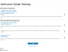 Tablet Screenshot of lenen-zonder.blogspot.com