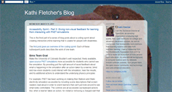 Desktop Screenshot of kefletcher.blogspot.com