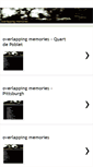 Mobile Screenshot of overlappingmemories.blogspot.com