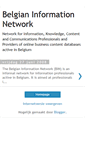 Mobile Screenshot of belgianinformationnetwork.blogspot.com
