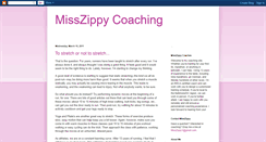 Desktop Screenshot of misszippycoaches.blogspot.com
