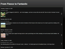 Tablet Screenshot of fromfleece2fantastic.blogspot.com