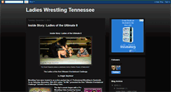 Desktop Screenshot of ladieswrestlingtn.blogspot.com