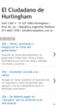 Mobile Screenshot of elciudadanodehurlingham.blogspot.com
