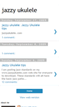 Mobile Screenshot of jazzyukulele.blogspot.com