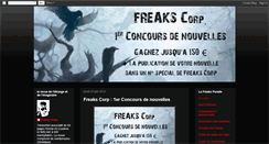 Desktop Screenshot of freakscorp.blogspot.com