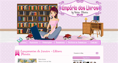 Desktop Screenshot of emporiodoslivros.blogspot.com