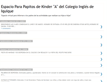 Tablet Screenshot of kinderacolegioingles.blogspot.com
