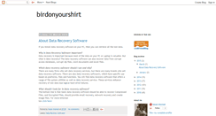 Desktop Screenshot of birdonyourshirt.blogspot.com