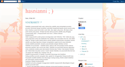 Desktop Screenshot of hasnianni-hasnianni.blogspot.com