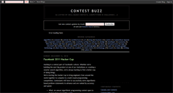 Desktop Screenshot of contestbuzz.blogspot.com