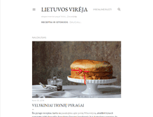 Tablet Screenshot of lietuvos-vireja.blogspot.com