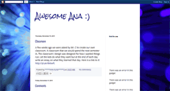 Desktop Screenshot of anaelviasblog.blogspot.com