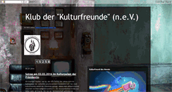 Desktop Screenshot of klubderkulturfreunde.blogspot.com