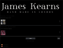 Tablet Screenshot of jameskearnsfashion.blogspot.com