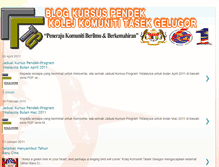 Tablet Screenshot of kursus-pendek-kktg.blogspot.com