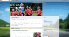Desktop Screenshot of bordergirlsgolf.blogspot.com