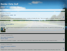 Tablet Screenshot of bordergirlsgolf.blogspot.com