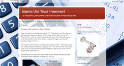 Desktop Screenshot of islamicunittrust.blogspot.com