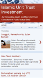 Mobile Screenshot of islamicunittrust.blogspot.com