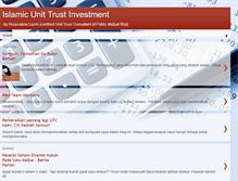 Tablet Screenshot of islamicunittrust.blogspot.com